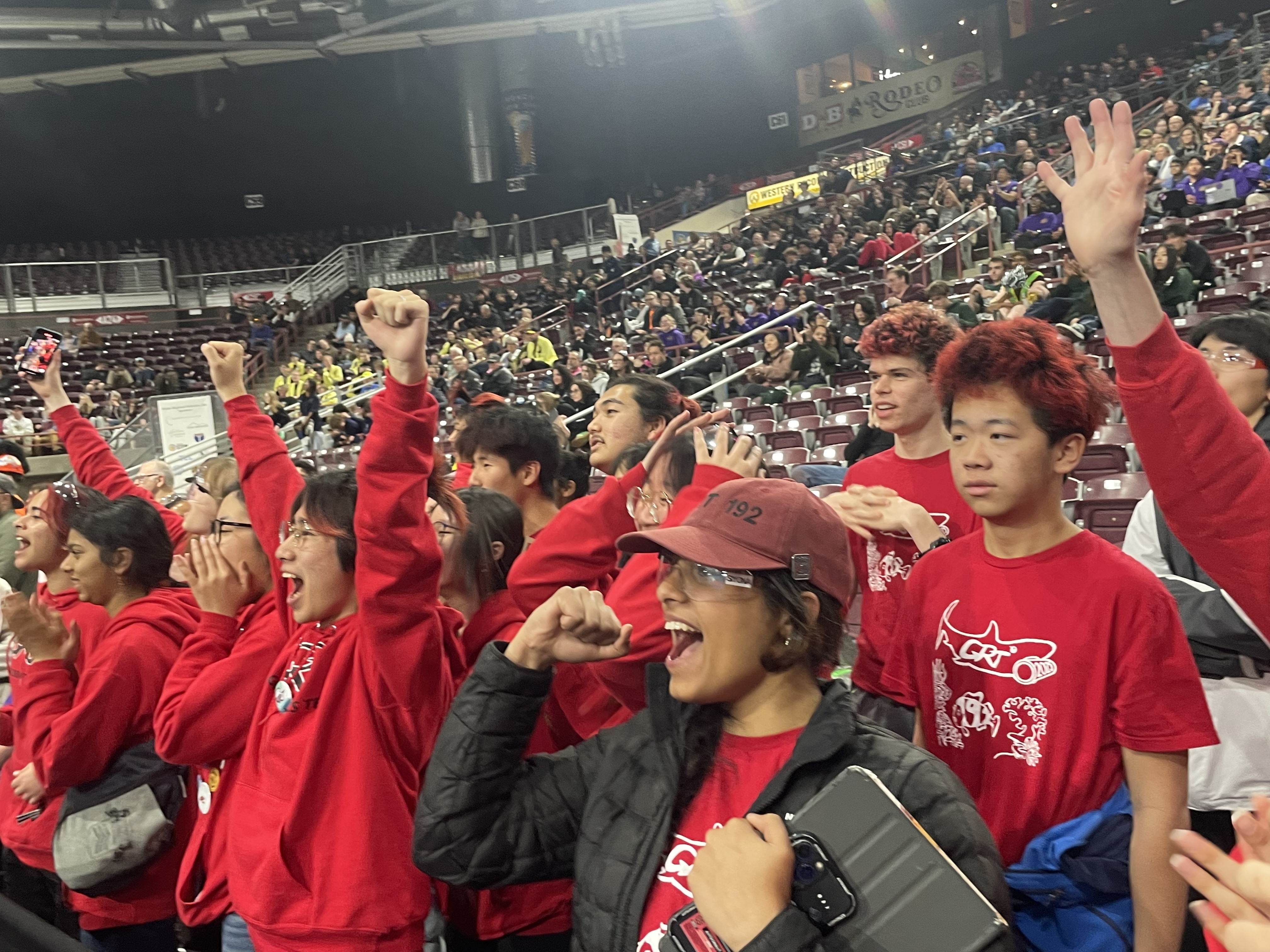 Cheering